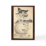 Vintage Halloween Greeting Cards Classic Posters