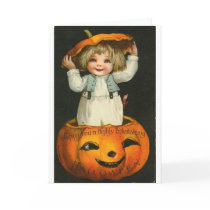 Vintage Halloween Greeting Cards Classic Posters