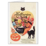 Vintage Halloween Greeting Cards Classic Posters
