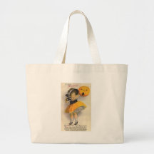 Vintage Halloween Greeting Cards Classic Posters Canvas Bag