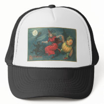 Vintage Halloween Greeting Cards Classic Posters