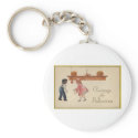 Vintage Halloween Greeting Cards Classic Posters keychains