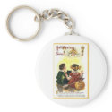Vintage Halloween Greeting Cards Classic Posters keychains