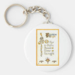 Vintage Halloween Greeting Cards Classic Posters Keychain