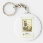 Vintage Halloween Greeting Cards Classic Posters Key Chain
