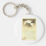 Vintage Halloween Greeting Cards Classic Posters Key Chain