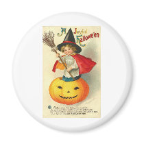 Vintage Halloween Greeting Cards Classic Posters