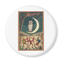 Vintage Halloween Greeting Cards Classic Posters