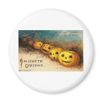 Vintage Halloween Greeting Cards Classic Posters