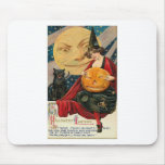 Vintage Halloween Greeting Cards Classic Posters mousepads