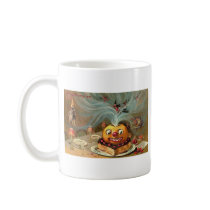 Vintage Halloween Greeting Cards Classic Posters Coffee Mugs