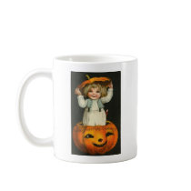 Vintage Halloween Greeting Cards Classic Posters Coffee Mugs