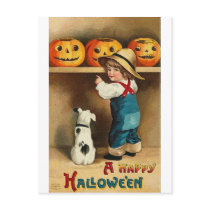 Vintage Halloween Greeting Cards Classic Posters