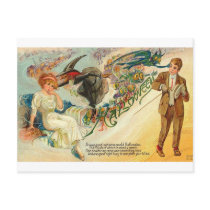 Vintage Halloween Greeting Cards Classic Posters