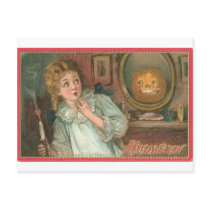 Vintage Halloween Greeting Cards Classic Posters
