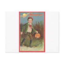 Vintage Halloween Greeting Cards Classic Posters