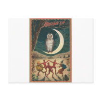 Vintage Halloween Greeting Cards Classic Posters