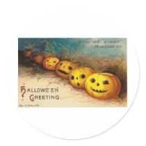 Vintage Halloween Greeting Cards Classic Posters