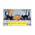 Vintage Halloween Greeting Cards Classic Posters t-shirts