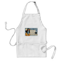 Vintage Halloween Greetings Aprons