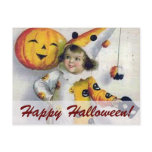 Vintage Halloween Greetings postcards