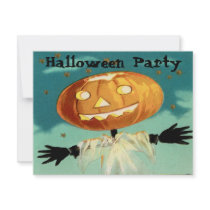 Vintage Halloween Invitations