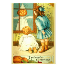 Vintage Halloween Invitations