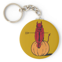 Vintage Halloween Keychain