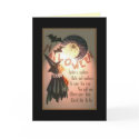 Vintage Halloween "Love spell" cards