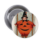 Vintage Halloween Pinback Button
