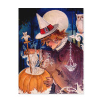 Vintage Halloween Postcard