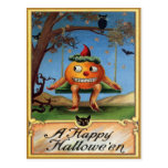 Vintage Halloween Postcard