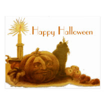 Vintage Halloween Postcard postcards