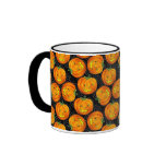 Vintage Halloween Pumpkin Pattern Mug