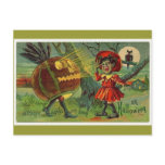 vintage-halloween-scared-girl-owl-pumpkin-card postcards