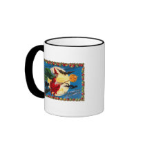Vintage Halloween Spirit Witch Mug