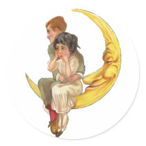 Vintage Halloween Sticker