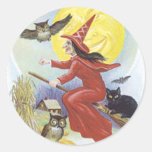 Vintage Halloween Sticker