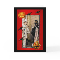 Vintage Halloween Template Card
