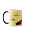 Vintage Halloween Witches' Brew Mo... mugs