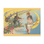 Vintage Halloween Witches Goblins postcards