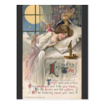 vintage-halloween-woman-fairies-postcard