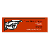Vintage Hands Business Cards