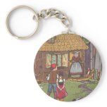 Vintage Hansel and Gretel Fairy Tale by Hauman keychains