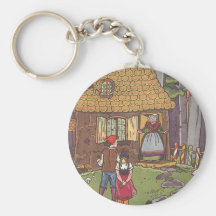 Vintage Hansel and Gretel Fairy Tale by Hauman Keychains