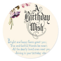 Vintage Happy Birthday Greetings