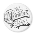 Vintage Happy Mother's Day Magnet