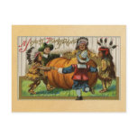 Vintage Happy Thanksgiving postcards