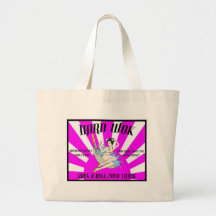 Vintage Hard Wok Cafe Sign Tote Bag