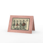 Vintage Hawaii Hula Dancers Card-All Occasion